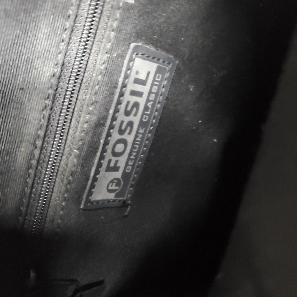 Fossil 2-in-1 Mini Bag Square Canvas Black - Picture 7 of 13